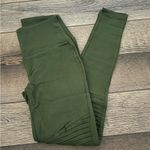 Zenana Outfitters Cotton Wide Waistband Moto Legging Photo 3