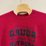 Gildan Red  Heavy‎ Blend 3XL Graphic Sweatshirt Rude Quote Funny Humor Photo 5