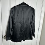 Jil Sander  black satin‎ 2 piece skirt suits sz 38 blazer quiet luxury minimalist Photo 7