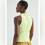Maeve  Anthropologie mock neck‎ tank lime sz XL Photo 1