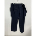 Lane Bryant Womans  20 P Navy Straight Leg Stretch Dress Pants Photo 1