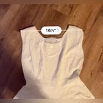 Vintage 1950s 1960s Dress / Ivory Cotton Velvet Sleeveless Dress White Size M Photo 10