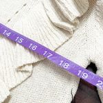 Milk & Honey Beige Ruffle Sweater Women's Size Small NWT Crew Neck NEW Photo 6