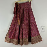 Boutique Reversible Maxi Wrap Skirt BINW409 Photo 0