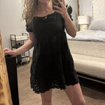 Entro  black eyelet dress Photo 0