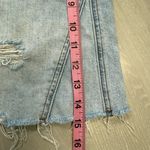 We The Free   by Free People Women Size 29 Button Fly Distressed Mini Denim Skirt Photo 5