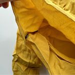 Madewell  Raelynn‎ Long Sleeve Gold Yellow Wrap Tie Top Size S Photo 6