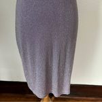 Alyn Paige Sparkling Pastel Purple Spaghetti Strap Midi Cocktail Dress Photo 4