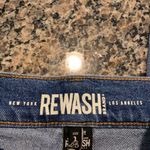 REWASH  Juniors' Real Curve Ripped Mom Jean Size 1/25 EUC #3298 Photo 9