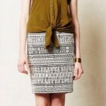 Sanctuary Marauta black white textured geometric pencil skirt NEW SMALL Photo 0