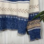 Liz Claiborne  Turtleneck Knit Sweater Earth Tones Ski Sweater size S Small Photo 5