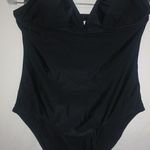 Old Navy  M Halter One Piece Swim Suit in Black Photo 1