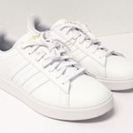 Adidas Grand Court Alpha Women 11 Tennis Shoe Athletic Sneaker White Trainer Photo 0