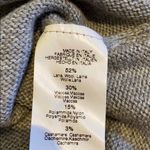 Brandy Melville gray striped wool blend sweater Photo 4