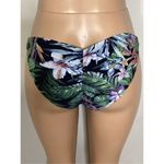New. Basta Surf ruched V bikini bottoms. Size 12 Black Photo 3