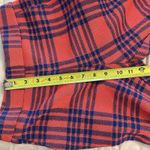 Cynthia Rowley Lincoln Orange Blue Knit Plaid Pants Womens Size 6 Photo 6