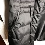 Laundry by Shelli Segal Laundry Quilted Down Coat with Faux Fur Hood Sz M Photo 3