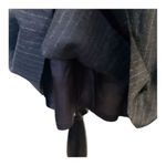 Rafaella Vintage  Grey Wool Zipper Front Sheath Dress Size 10 Sleeveless Formal Photo 8