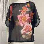 Charlotte Russe Y2K Vtg Ethereal Lily & Rose Sheer Top S Small Vintage Photo 2