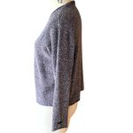 Columbia  Soft Knit Charcoal V-Neck Long Sleeve Sweater ~ Women's Size MEDIUM Photo 3