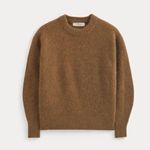 Everlane The Cocoon Crew in Alpaca in Toffee, Size Medium Photo 4