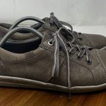Josef Seibel Brown Gray Leather Lace Uo Casual Sneakers Womens‎ Size 40 9 9.5 Photo 0