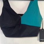 Revolve Lanston Sport Bra Women's XS Black Teal Colorblock Athletic Pullover NWT Photo 11
