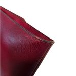 Dolce & Gabbana Authentic  Sicily Burgundy Leather Tote Photo 4
