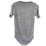J.Crew Crewneck Pocket T-Shirt Bodysuit Heather Gray New Photo 6