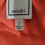 Meraki Bright Orange Flowy Tank Size L Photo 1