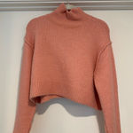 ZARA  Pink Turtleneck Sweater Photo 0