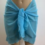 Zuliana light blue beach cover up/sarong Made in USA New With Tags Size undefined Photo 2