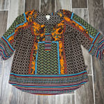 Anthropologie  Fig and Flower Floral Tunic Photo 0