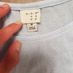 A New Day Powder blue cute shirt with adorable details on sleeves size medium women's Photo 1