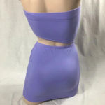 Zuliana Size XS/S Light Purple Cut Out Mini Bodycon Dress. New With Tag Photo 3
