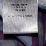 Jaclyn Smith  Button Down Shirt Blue & Purple Gingham Women’s Large L Photo 6