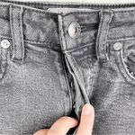 Free People  Wales Wide Leg Jean Black Cotton Denim High Waisted Women's Size 26 Photo 6