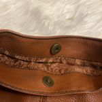 Relic faux leather pebbled shoulder bag cognac 16x10.5x2.5” Photo 9