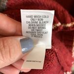 Croft & Barrow Christmas Knit Full Zip Appliqué Snowmen Sweater Size M Photo 6