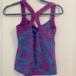 The North Face Womens Purple Blue Racerback Swim Top Size Small Photo 1