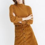 Madewell Corduroy A-Line mini Skirt Photo 0