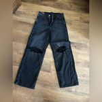 American Eagle AE super high-rise baggy wide leg jeans Photo 1