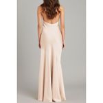 BIRDIE GREY Stephanie Bridesmaid Dress, Matte Champagne, Small Photo 2