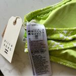 Billabong Womens That's Cute High Neck Green Bikini Top Photo 3