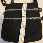 Kipling  BRAND KEIKO STYLE MINI BLACK NYLON DOUBLE ZIPPER CROSSBODY WITH STRAP Photo 10