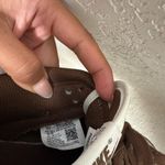 Nike  Men's Chocolate Brown and White Sneakers Photo 5