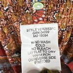 Anthropologie  Fig And Flower Maxi Dress L Petite Multi Paisley Sheer Tiered Boho Photo 11