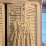 Free People  Scarlett Baby Doll Tank Ivory Size Medium Photo 4