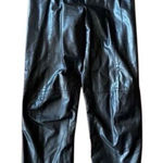 GRS Genuine Leather Pants Black Size 10 Photo 0