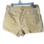 American Eagle Tan Corduroy High Rise Shorts‎ US 2 Photo 3